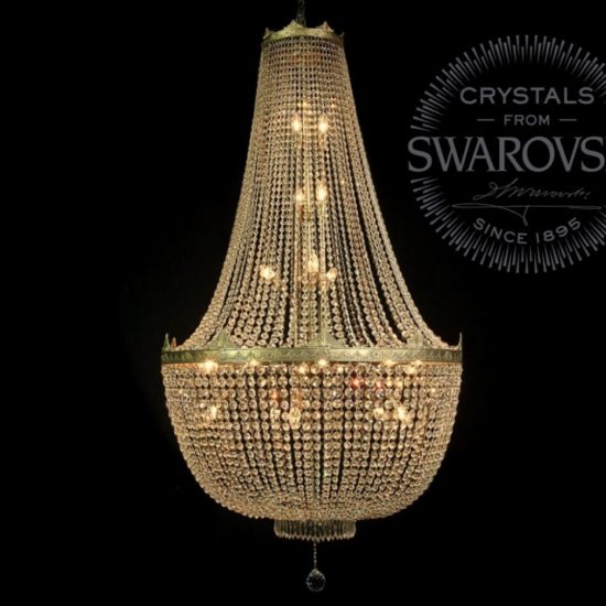 Lustre Empire Type-3 Swarovski à louer